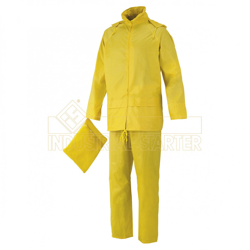 TRAJE AGUA 209 PU+PVC XXS-YL L VERDE AZUL AMARILLO AMARILLO